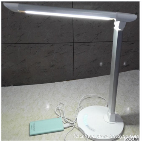 2016 simple designs Aluminum Material eye-caring table lamp/Energy saving touch led desk lamp for all departments